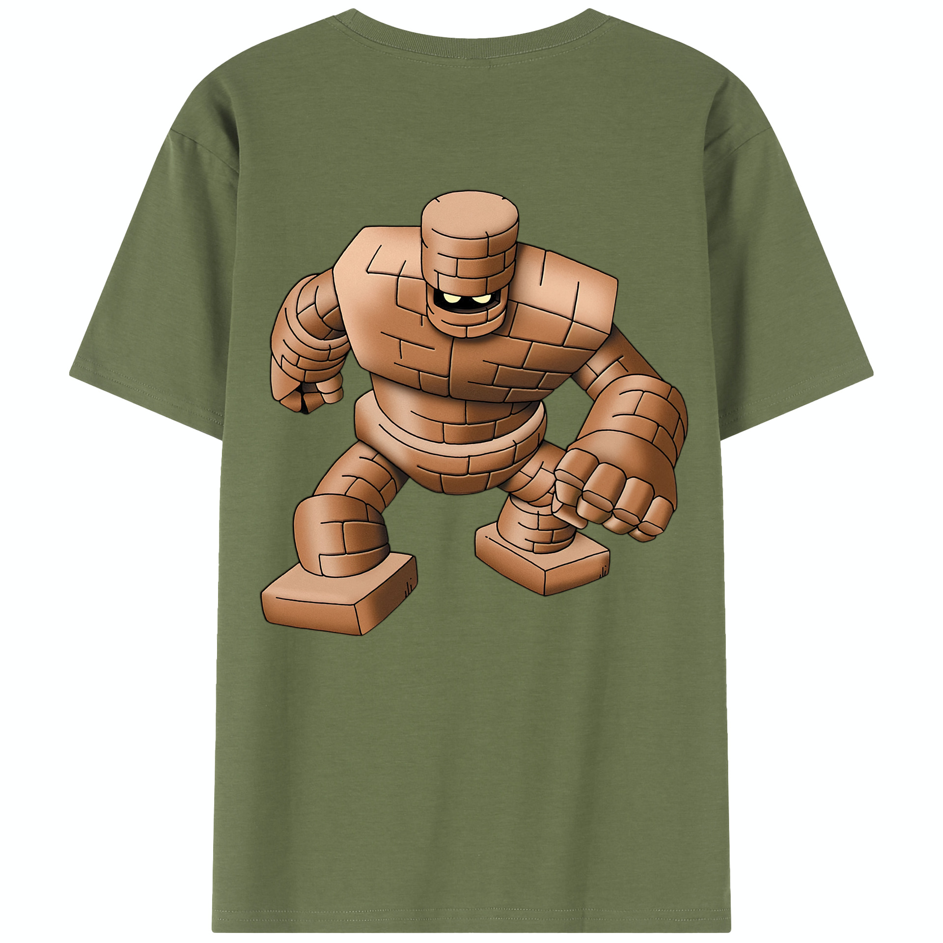 （画像用） ドラゴンクエスト Doragon Kuesuto Dragon Quest 綿100％半袖Tシャツ（背面プリント）